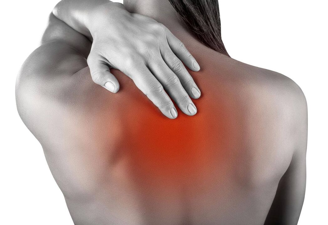 Dolor para la osteocondrosis cervical